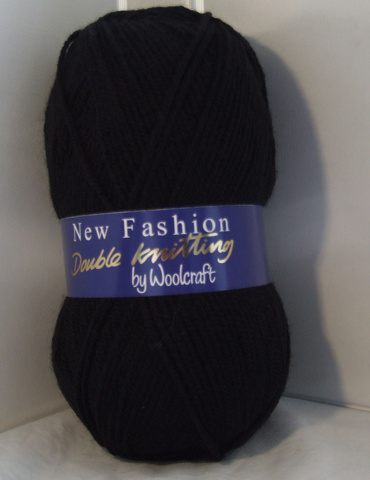New Fashion DK Yarn 10 Pack Black 940